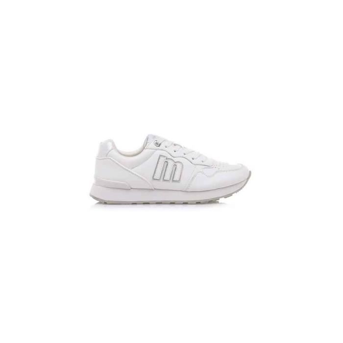mustang Chaussures Femme Mustang Sofy - Blanc - Lacets - Tige Synthétique