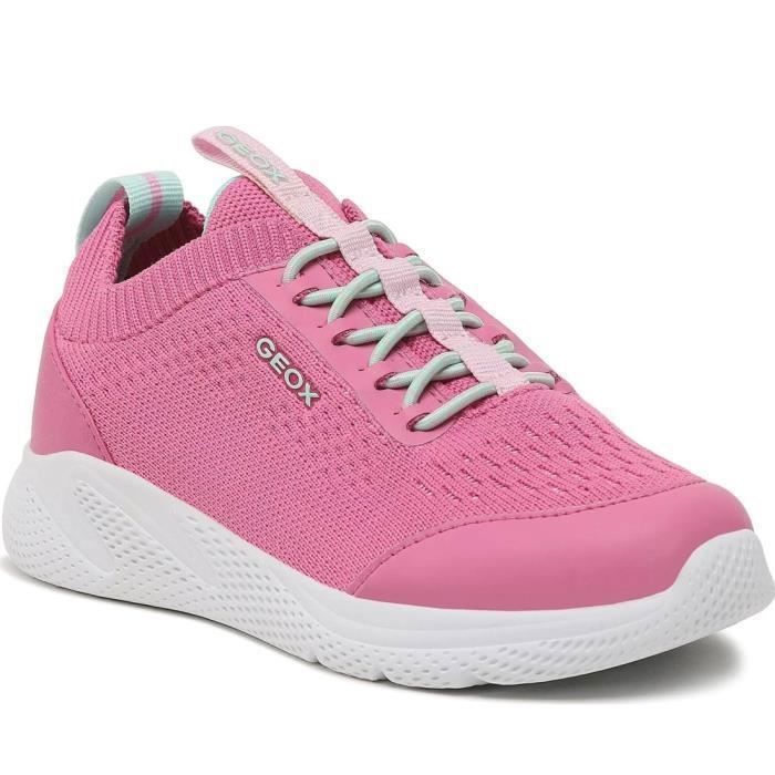 Geox Baskets - GEOX - J25FWB 0006K C8471 - Fille - Lacets - Rose