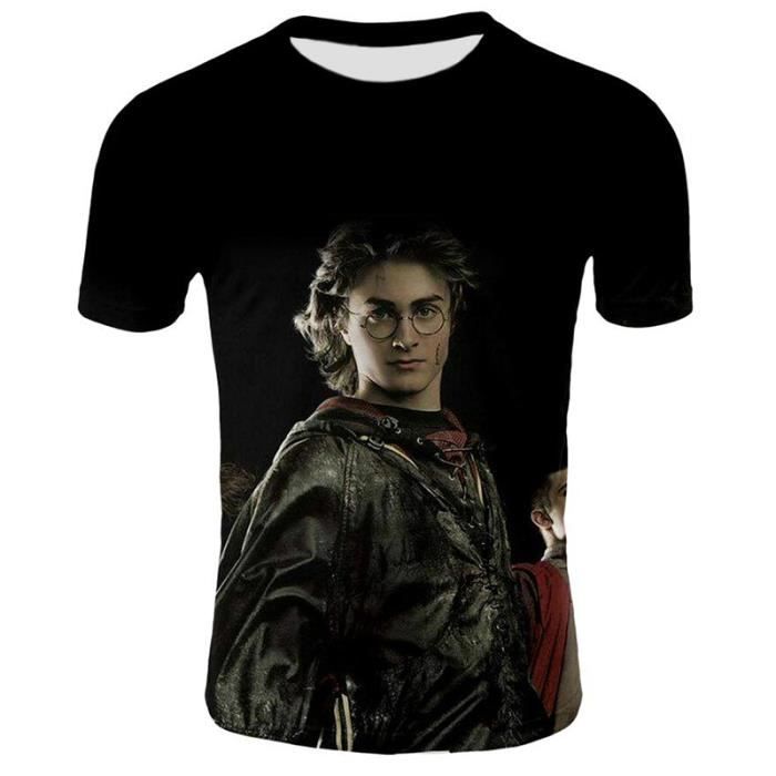 Col rond Manches courtes Flash Homme Imprim/é T-shirt