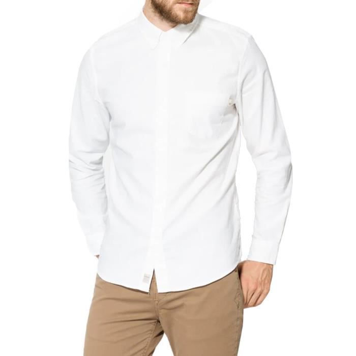 Chemise blanche homme Timberland LS Pleasant River Chemise blanche homme Timberland LS Pleasant River
