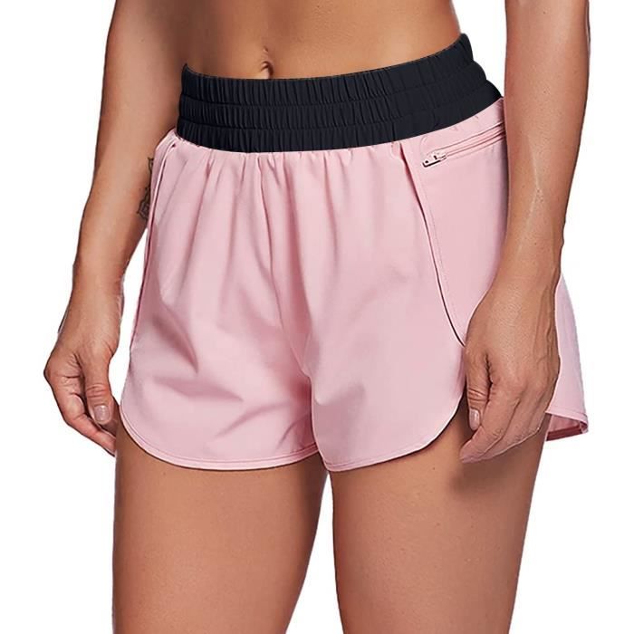 Short rose femme sport shop