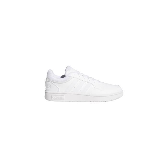 Adidas Chaussures Hoops 3.0 - Adidas - Femme - Blanc - Lacets - Synthétique