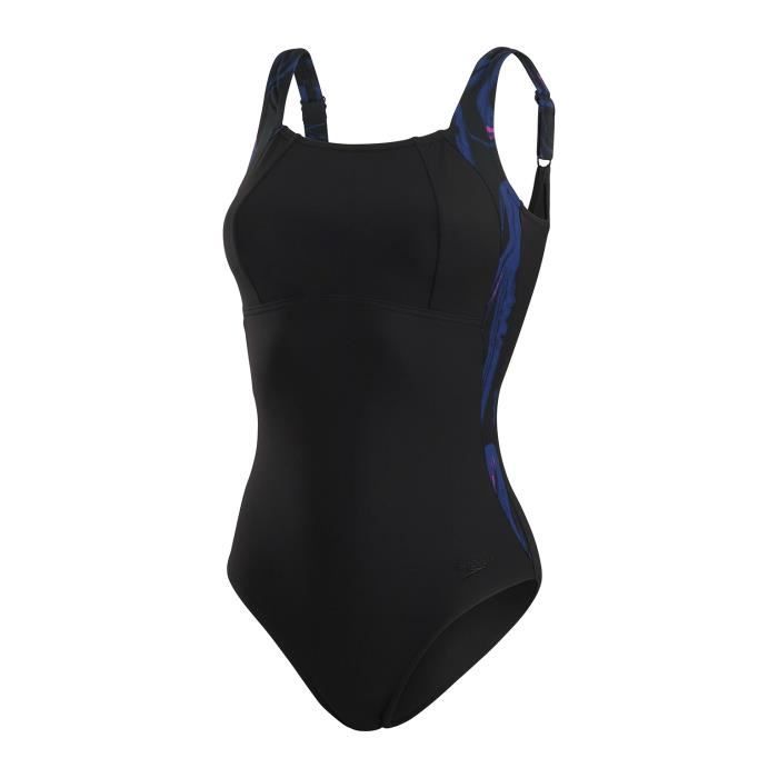Maillot De Bain 1 Pièce SPEEDO Bleu Nuit Taille 40 - Neuf Avec Étiquettes - Polyester