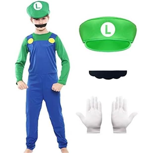SUPER MARIO Lot De 5 Slips Garçon - Sous-vêtements Enfants Avec Mario, Luigi Et Personnages Iconiques