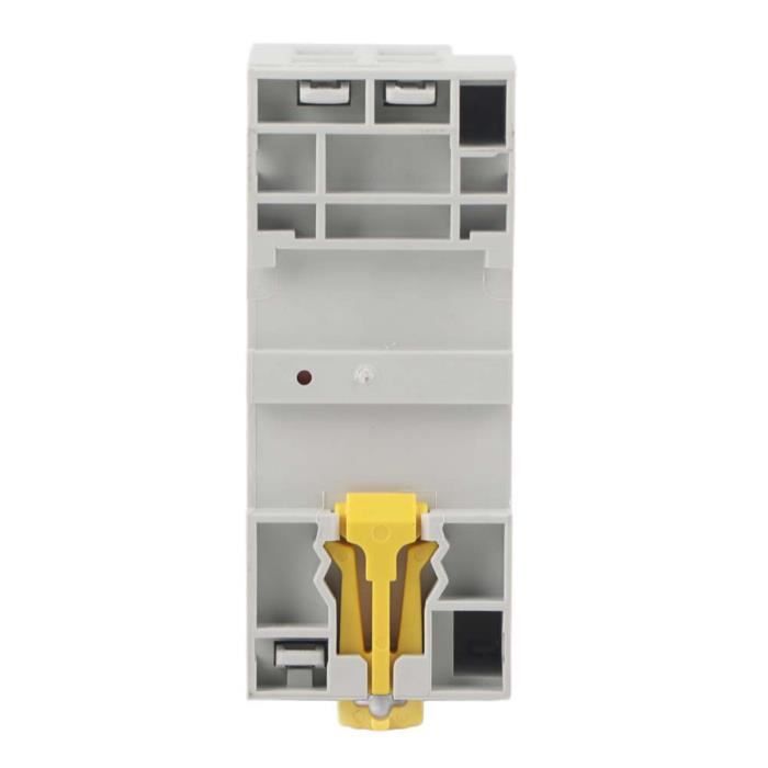 Contacteur Modulaire 2P GYHC-63 AC230V - 1NO1NC, 63A, Pour éclairage, Chauffage, Volets Roulants, Installation Sur Rail DIN