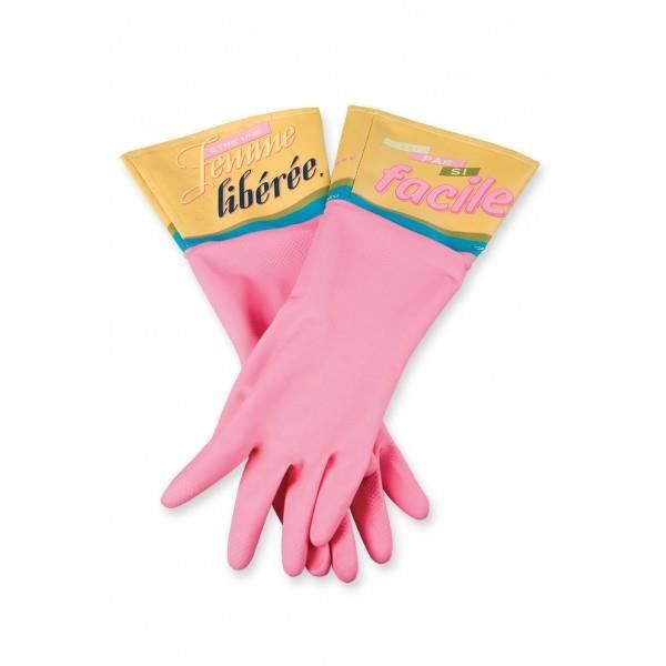 Gants de vaisselle Doodadeals® - Taille L - Latex - Multicolore - 4 Paires  - Nettoyage