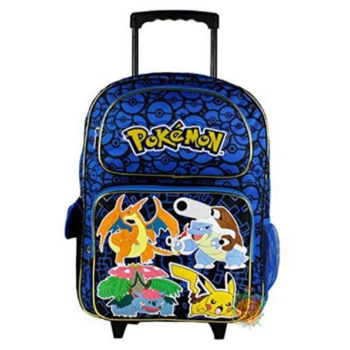 Cartable a roulette pikachu best sale