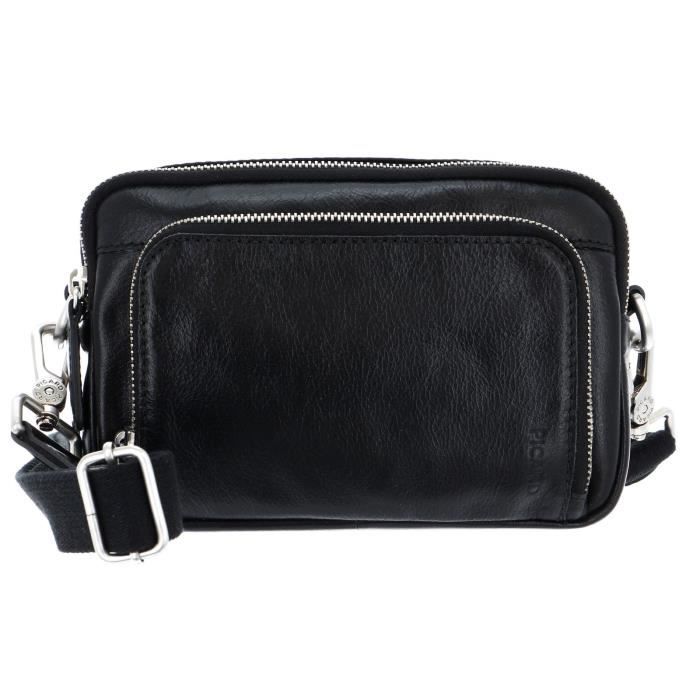 Borsa 24h Picard Buddy In Pelle Unisex - Valigetta Laptop 40x33x16 Cm, 2 Scomparti, Tracolla Regolabile, Marrone