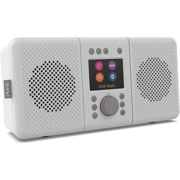 Pure Elan Connect+ Radio Internet stereo avec Dab+et Bluetooth 4.2 (Dab/Dab+, Radio FM, Radio Internet, ecran TFT, 20 preregl