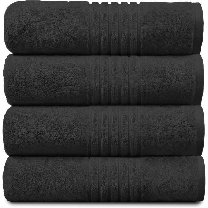Utopia Towels - Lot de 2 Serviettes de Sauna XXL (80 x 200 cm), Draps de Bain Extra-Larges Avec Crochet, Très Absorbant, 100% Coton (Bleu Marine Utopia Towels - Lot de 2 Serviettes de Sauna XXL (80 x 200 cm), Draps de Bain Extra-Larges Avec Crochet, Très Absorbant, 100% Coton (Bleu Marine