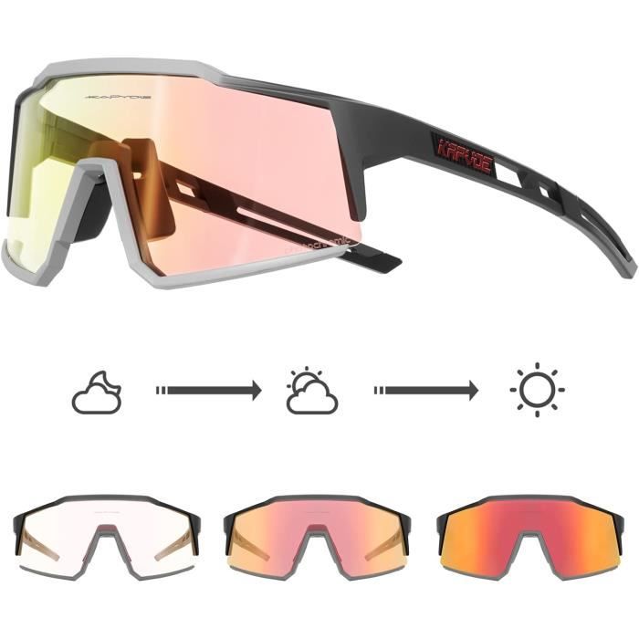 Lunettes Cyclisme Descent Ora - Verres Photochromiques Vistra - Protection UV400 - Neuf