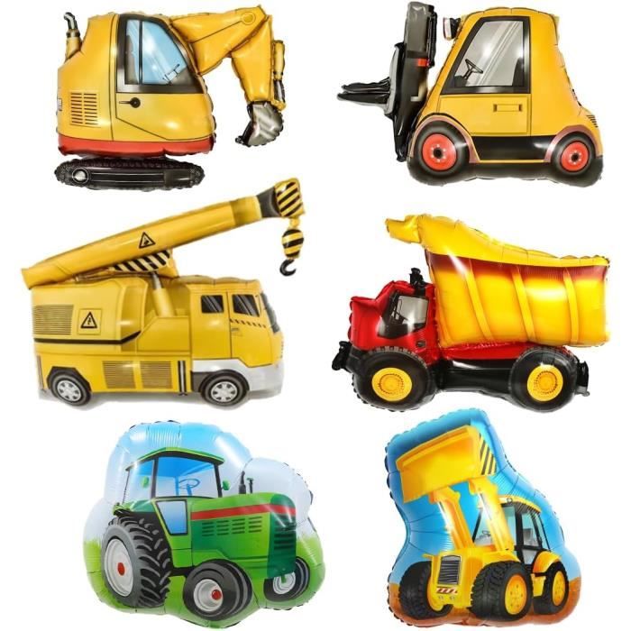 CAT Pelleteuse 10 Pouces Flotte De Construction - Véhicule à Roues Libres, Plastique Robuste, Dès 3 Ans