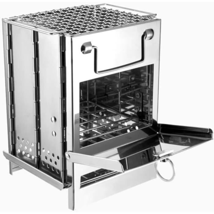 BARBECUE Barbecue pliable à charbon de bois pour jardin, patio, kebab