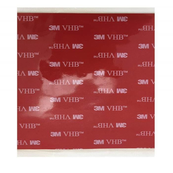 3M VHB Doppelklebeband 5952 – Schwarz, Acrylschaum, 1,1 Mm Dick, Verschiedene Größen (30x30 Mm, 100x100 Mm)