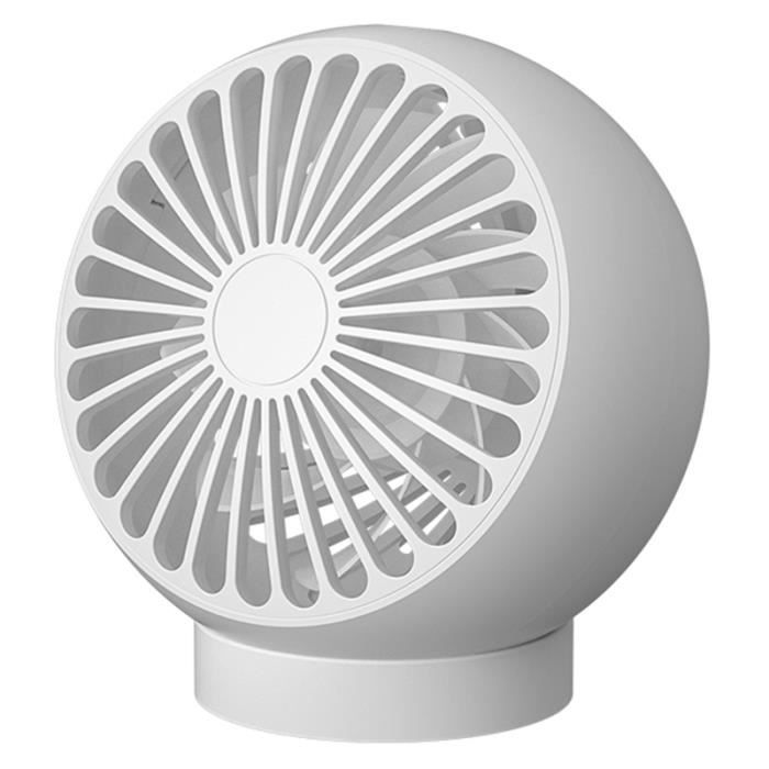 Ventilateur De Bureau USB Prem-i-air - Mini 10,2 Cm, Tête Orientable 360°, Silencieux, Parfait Pour Ordinateur, Maison Et Bureau - 5
