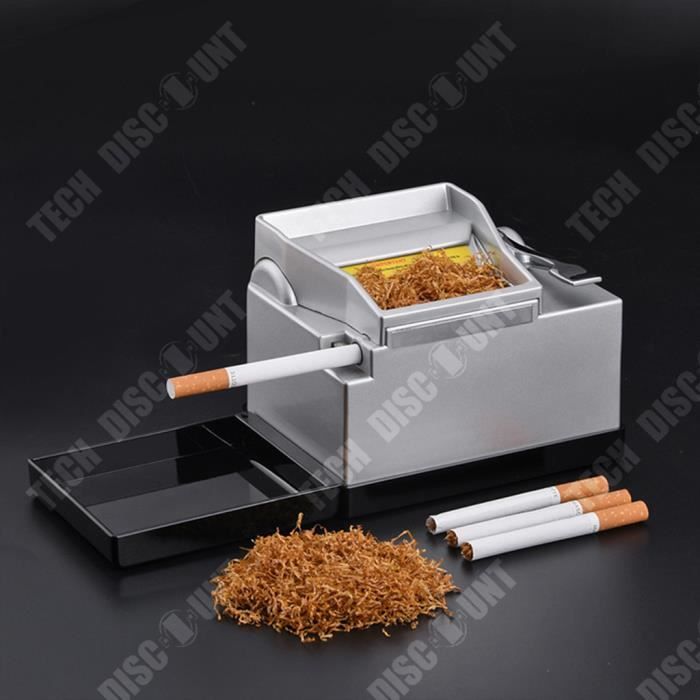 TD® Rouleau de cigarette électrique automatique de rouleau de cigarette  avec la boîte de cigarette d'extracteur de cigarette