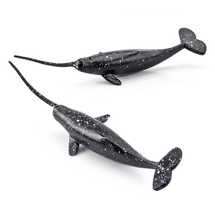 32 Figurines Animaux Marins - Plastique Haute Qualité - Jouet éducatif Enfants 5 Ans+ - Décoration Gâteau, Fête, Cadeau