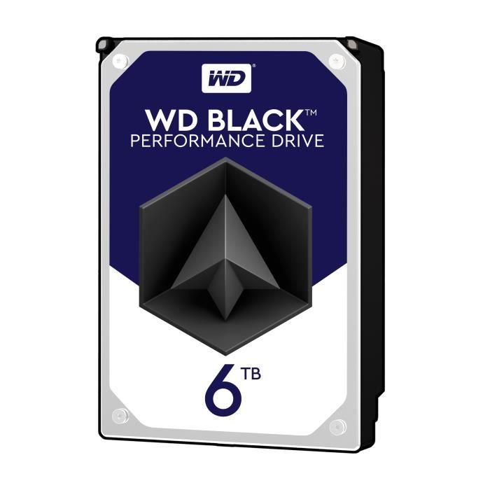 Disque dur performant WD WD6002FZWX Disque dur 6 To interne 3.5 SATA 6Gb/ 7200 toursmin mémoire tampon : 128 Mo - vue 2