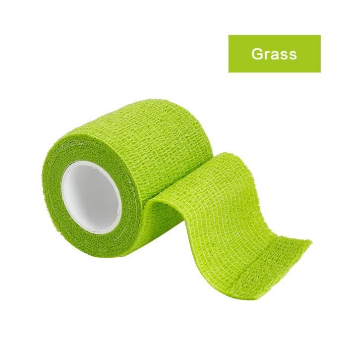 Bandage Autoadhésif Élastique – Lot De 8 Rouleaux (2,5 Cm X 4,5 M) – Noir – Déchirable à La Main – Pour Sport, Cheville, Tatouage, Animaux