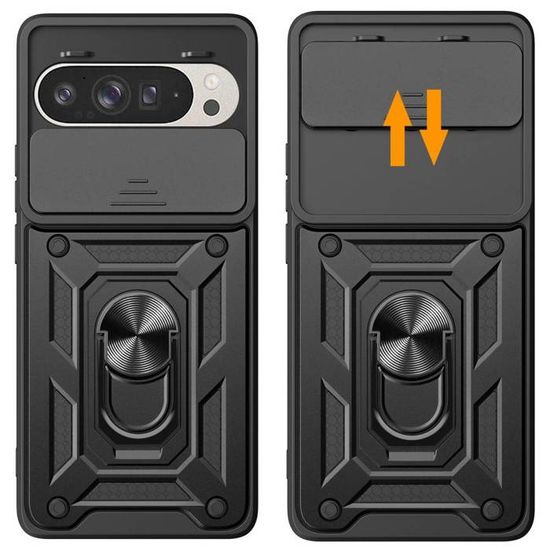 Compatible Avec Google Pixel 9 Pro XL, Coque De Protection En Verre Trempé, Coque De Protection Intégrale à 360°, Résistante Aux Chocs Et Incassable