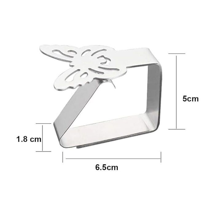 Alnicov Lot De 4 Pinces à Nappe épaisses Et Résistantes