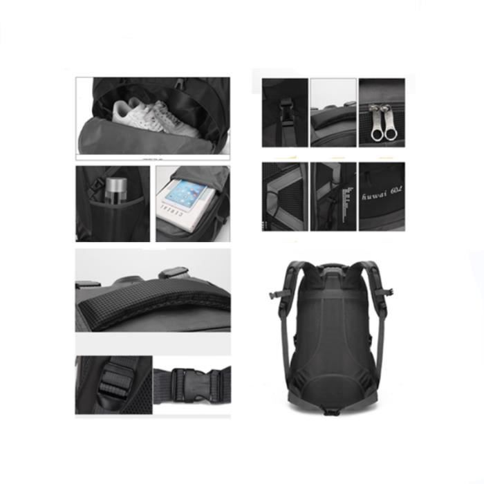 Sac à dos femme 60l store