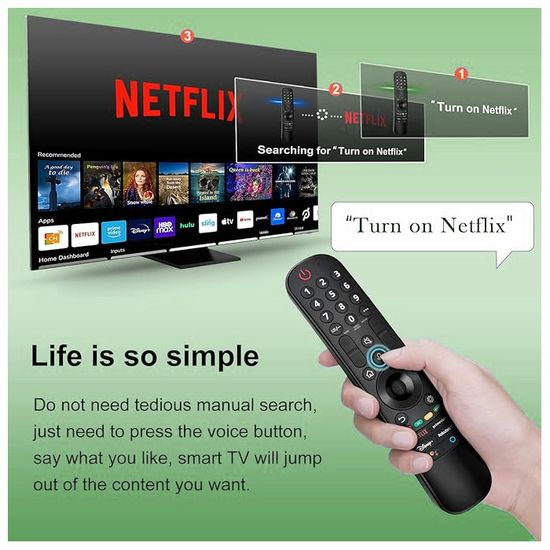 Télécommande Originale MR20GA Neuve Pour LG Smart TV 2020 - Compatible Magic Voix