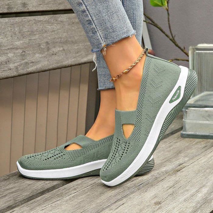 Basket De Sécurité Femme - Chaussure Orthopédique Confortable, Antidérapante, Pour Running, Randonnée, Sport