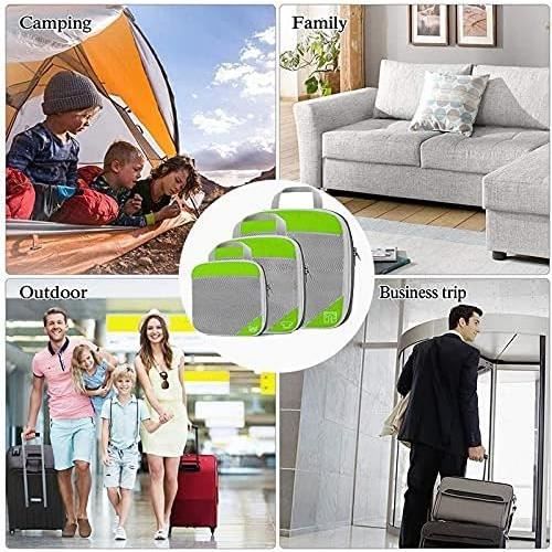 3Pcs Sacs Rangement De Valise Voyage Organiseurs De Bagage Sac
