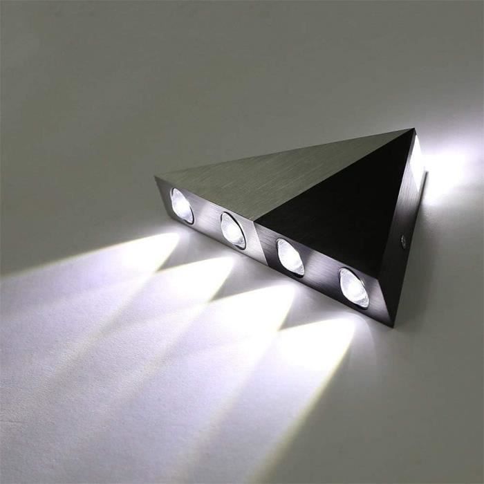 Applique Murale LED Âme Fissurée - Sculpture En Résine Style Gothique, 18x14x25 Cm, Pour Salon, Chambre, Bar - Alimentation Piles AA