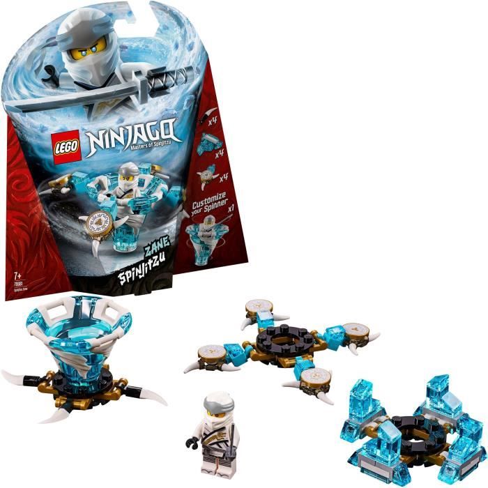 LEGO® NINJAGO® 70661 Toupie Spinjitzu Zane - Cdiscount Jeux - Jouets