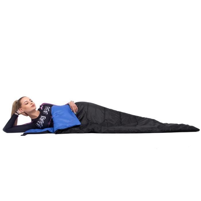 SPRINGOS Sac De Couchage 73x190 Cm Avec Sac De Rangement - Pour Camping, Randonnée, Festival