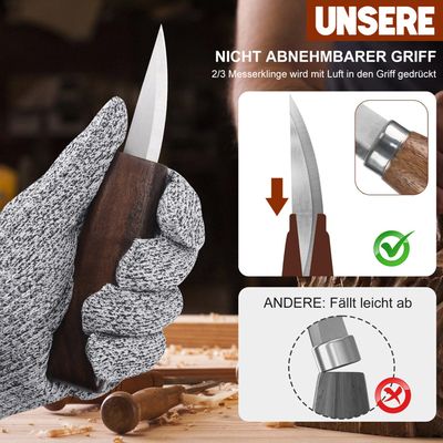 Lot De 12 Outils De Sculpture Sur Bois - Couteaux à Découper - Neufs - Pour Débutants Et Experts