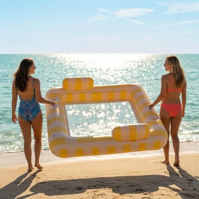 Tapis Gonflable de Flotteur de Piscine, Matelas de Piscine respectueux