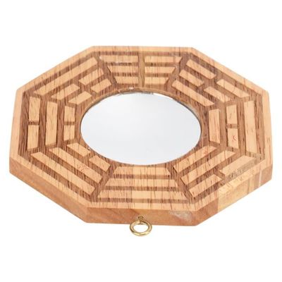 Miroir convexe avec cadre en bois - LOCK & HYGGE