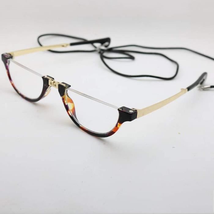 Lunettes loupe demi lune femme shop