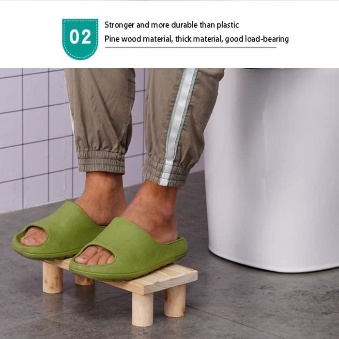Tabouret de la salle de bain plastique home bureau tabouret de pédale