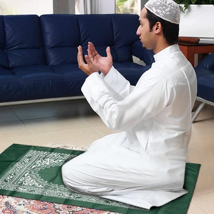 Coran Islam Musulman Tapis de priere interactif ,tapis priere ,tapis de priere  enfant interactifs,tapis de priere avec coran-rouge - Cdiscount Maison
