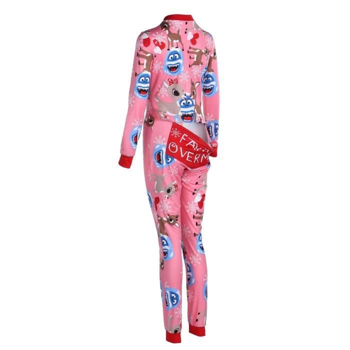 Combinaison pyjama ouverture clearance derriere