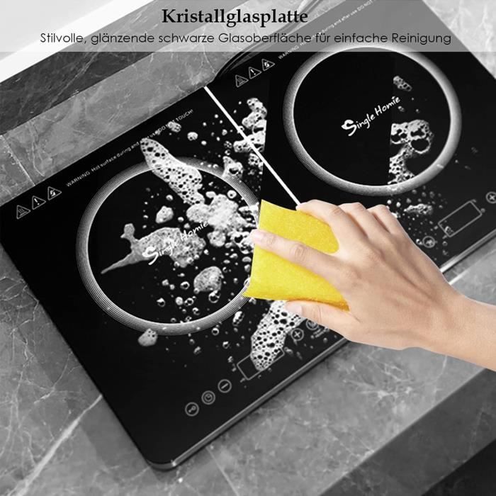 Plaque À Induction 2 000 W, Plaque De Cuisine Simple Pour Une Cuisson Rapide Des Aliments