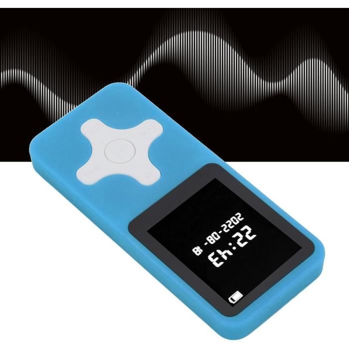 Lecteur MP3 Bluetooth 5.0 - écran 1.77 Pouces - 16Go Extensible - Radio FM Et Enregistreur - HiFi