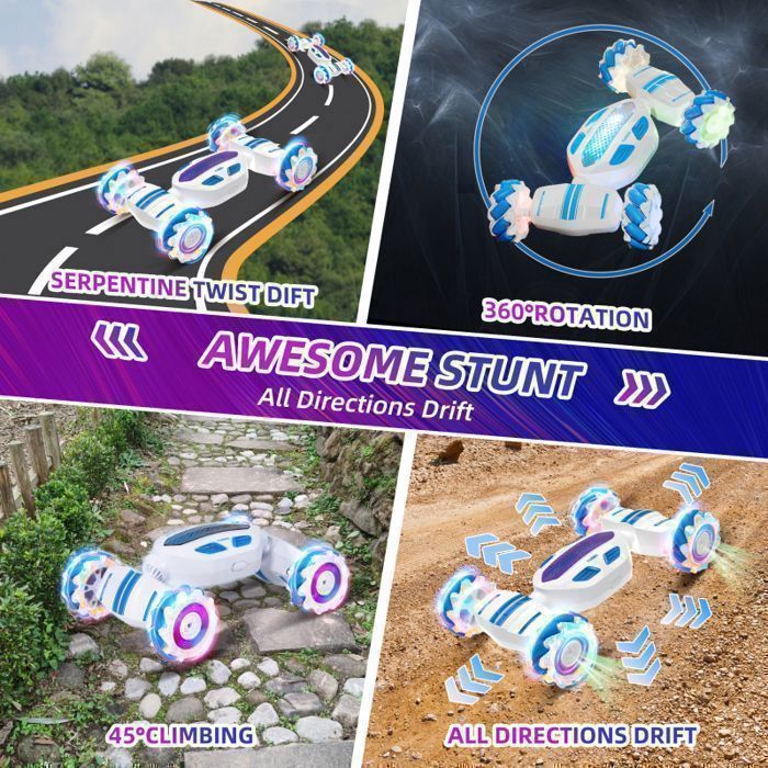 Voiture Télécommandée Tout Terrain,4WD Voiture Télécommandée avec