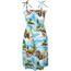 Robe C1t2d Femmes Tranquille Plage Hawaienne Smocks Sundress Taille 36 Bleu Achat Vente Robe Cdiscount