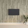 Atyhao Panneaux muraux Aspect bois Gris PVC 2,06 m² 11609-0