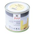 Peinture acrylique mate jaune canari - Jafep - 0,5L - Intérieur - Mur - Rendement 14 m²-0