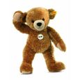 Peluche Teddy Bear STEIFF - HAPPY TEDDYBAER 28 HELLBRAUN - 28 cm - Pour enfants de 24 mois et plus-0