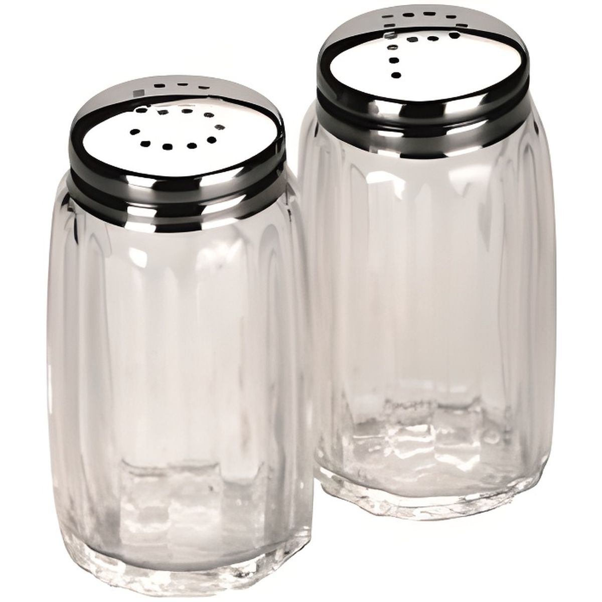 Set Mini Saliere Et Poivriere Corps Cylindrique En Verre Couvercle Inox Contenance 0 0375 L Passe Au Lave Vaisselle Cdiscount Maison