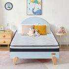 YIDATONG Matelas 90x190 cm, Mémoire de forme & latex, 25 cm épaisseur, 7 zones ergonomiques, thermorégulateur, respirant, confort optimal