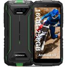 Telephone portable DOOGEE S41MAX 5.5 pouces 6300mAh Robuste Smartphone 16+256Go Android-NFC-déblocage du visage-13+8MP - Vert