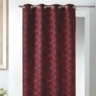 HOME MAISON Rideau en Jacquard à Imprimés Design Rose Blush 140x260 cm